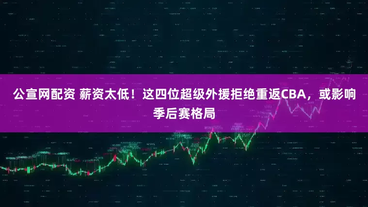 公宣网配资 薪资太低!这四位超级外援拒绝重返CBA,或影响季后赛格局